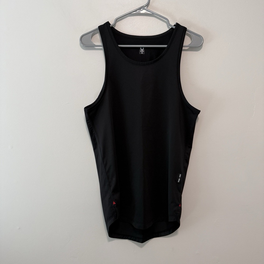 ASRV Singlet Athletic Tank Top in Black Size XS